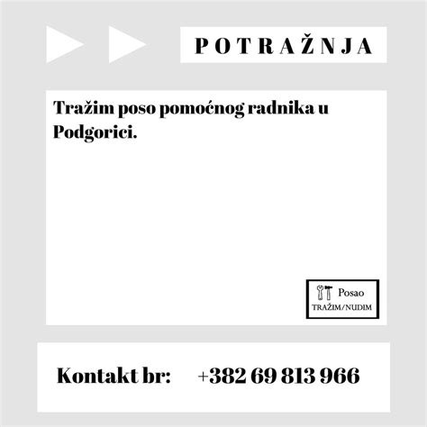 tražim posao podgorica|Posao Podgorica .